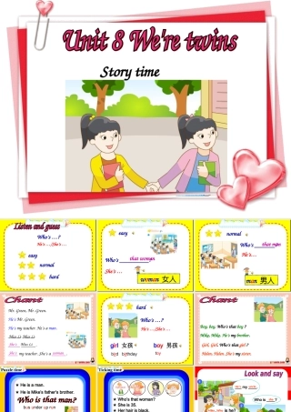 Unit8-We're-twins-Story-time