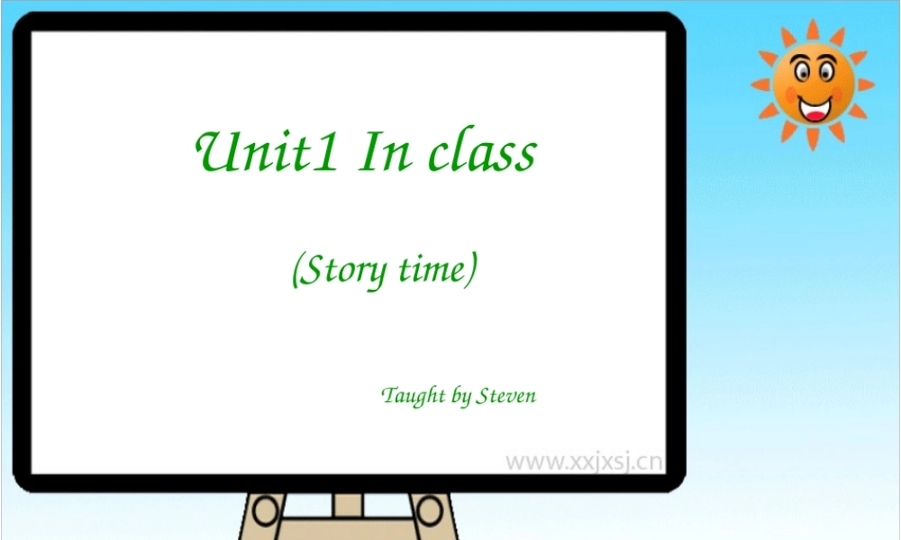 Unit1(Storytime)