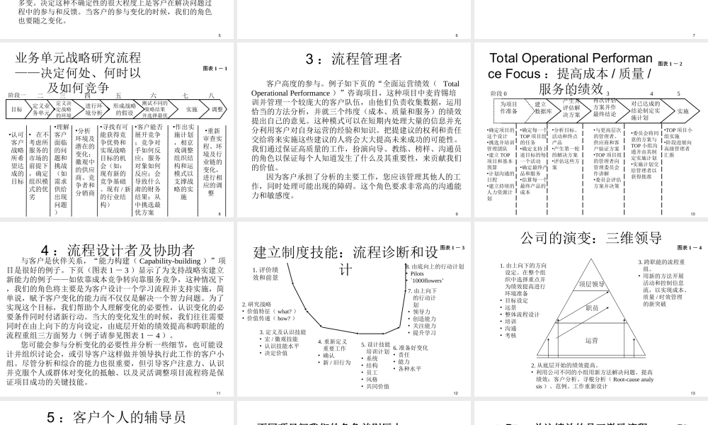 麦肯锡_著名九大手册1-9完整版