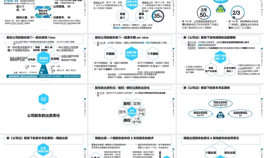 公司法修订2024解读