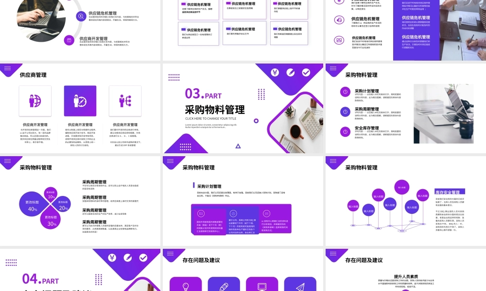 采购部年终总结模板