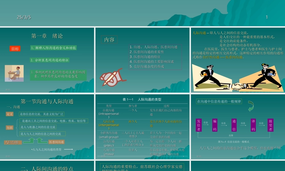 医患沟通课件完整