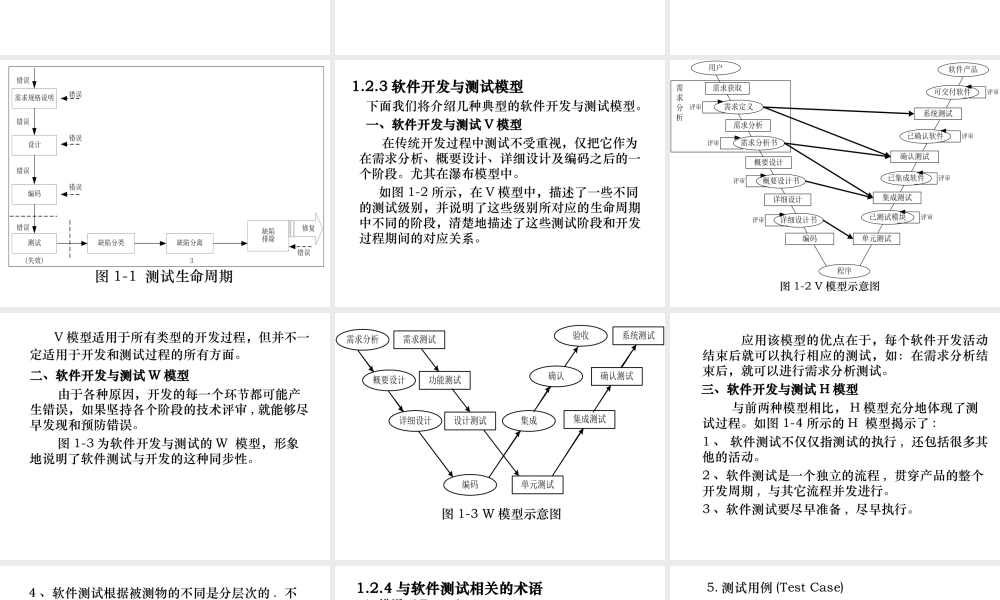 软件测试技术完整教程(一)