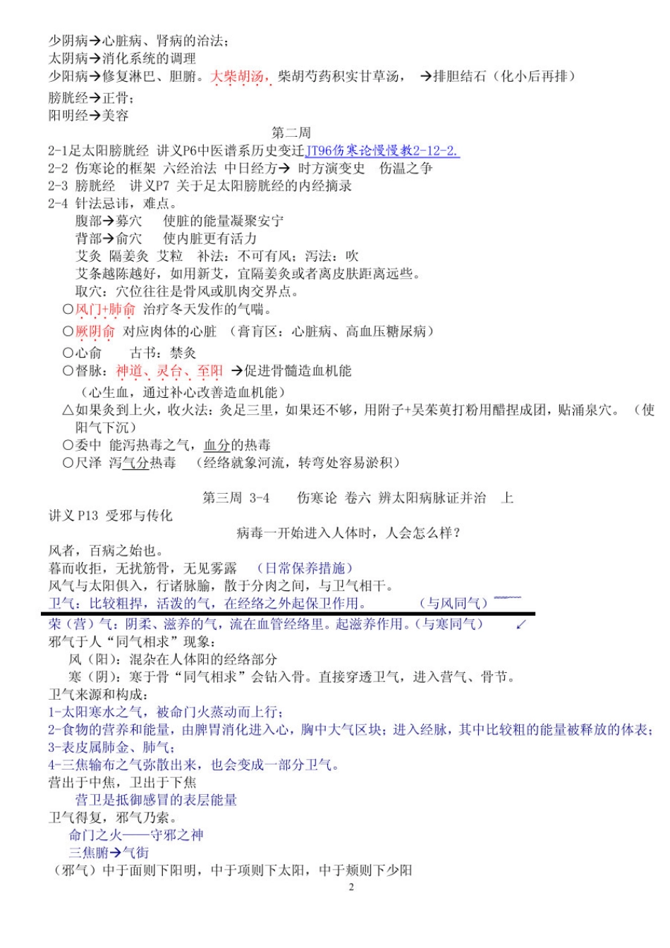 JT伤寒论慢慢讲提纲_第2页