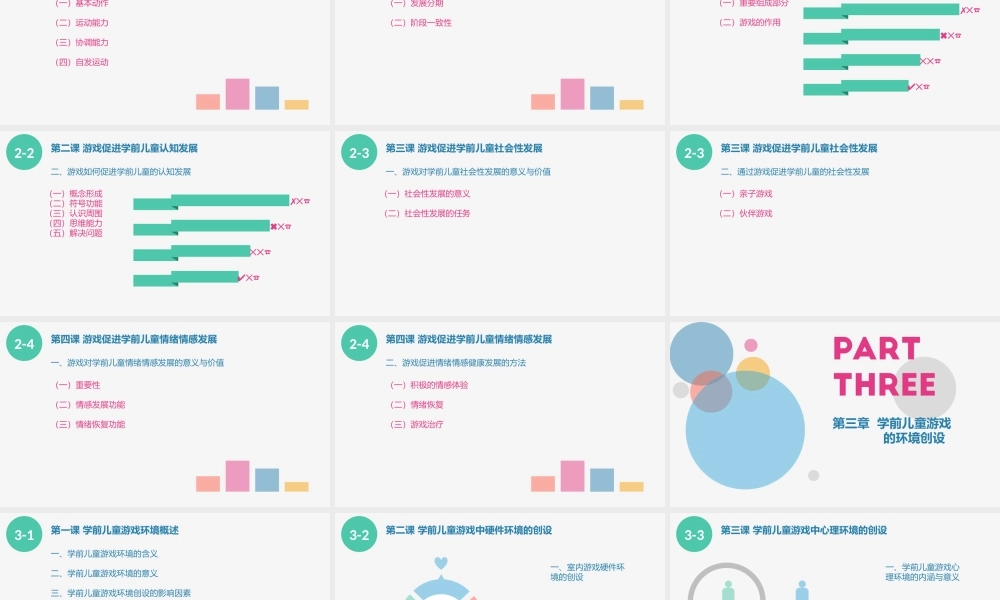学前儿童游戏与指导