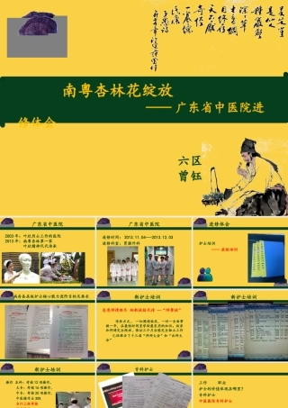 广东省中医院进修交流报告