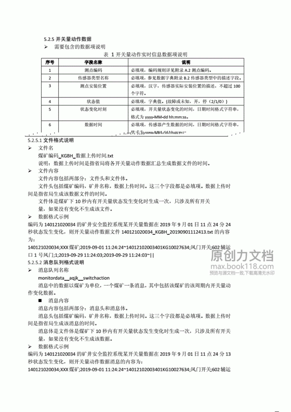 附件2《煤矿安全监控、井下作业员、工业视频感知数据接入细则》补充说明及煤矿编码.doc_第2页
