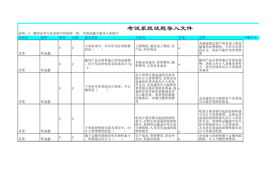 中级会计实务练习题库(526题)_第1页