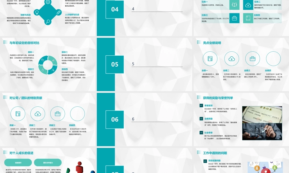 新一年工作述职报告过去一年的成果与新计划