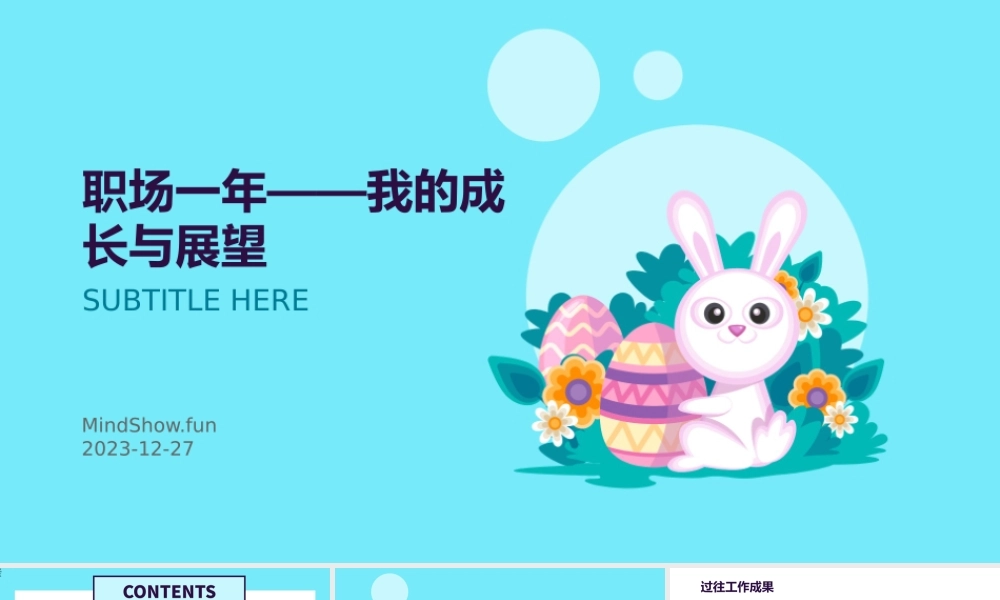 职场一年——我的成长与展望