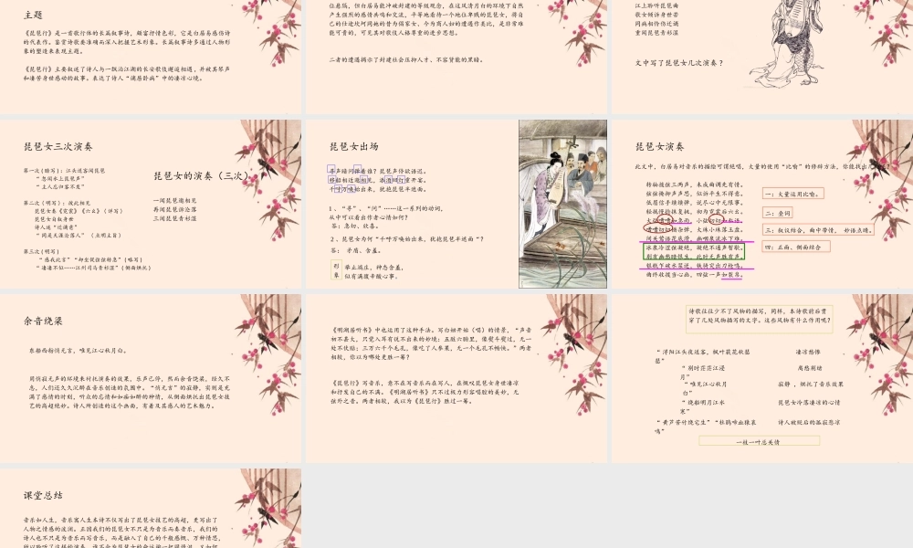 琵琶行课件完整