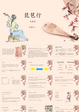 琵琶行课件完整