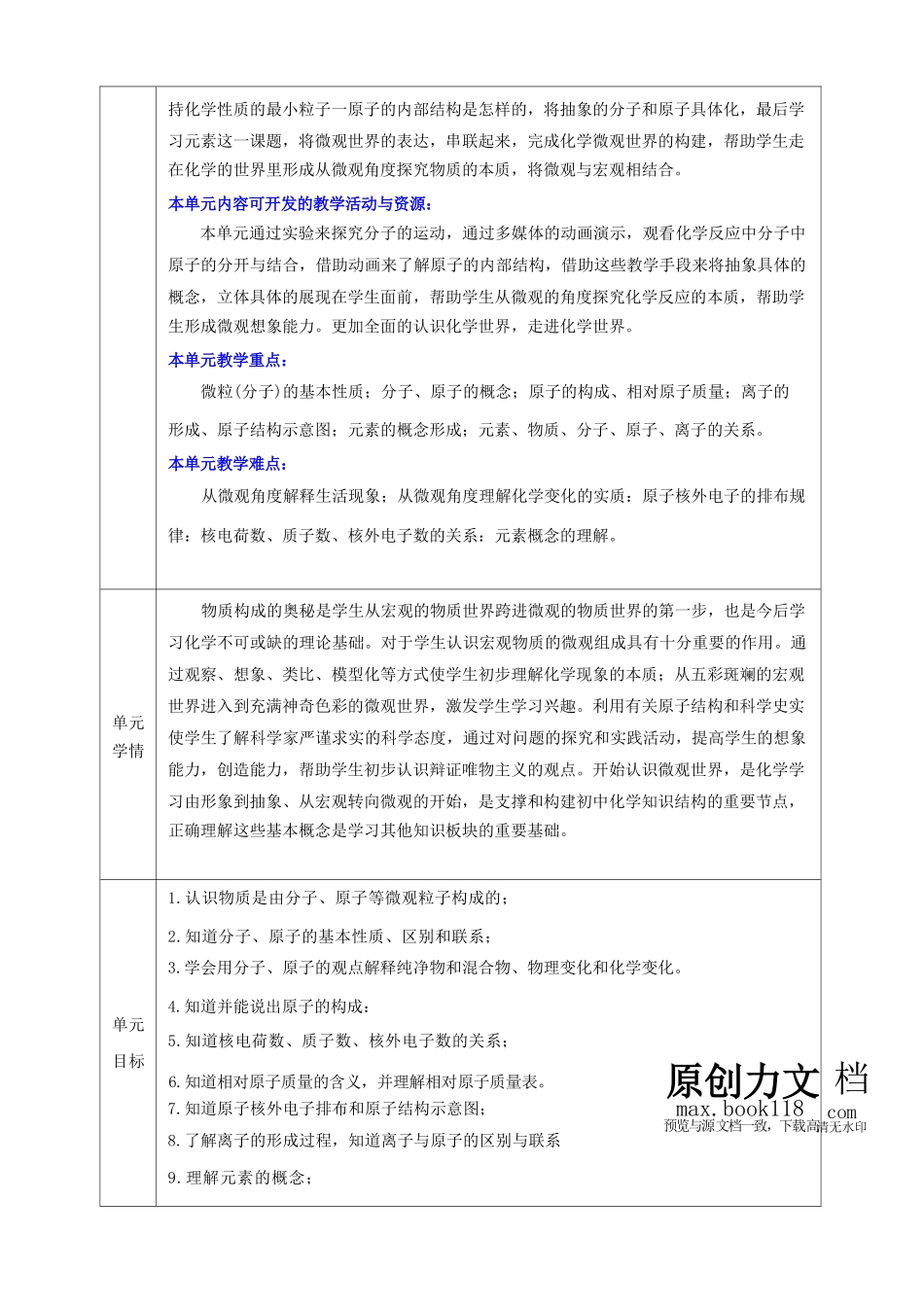 【大单元整体教学设计】人教版初中化学九年级上册 第三单元 物质构成的奥秘 课题2原子的结构_第2页