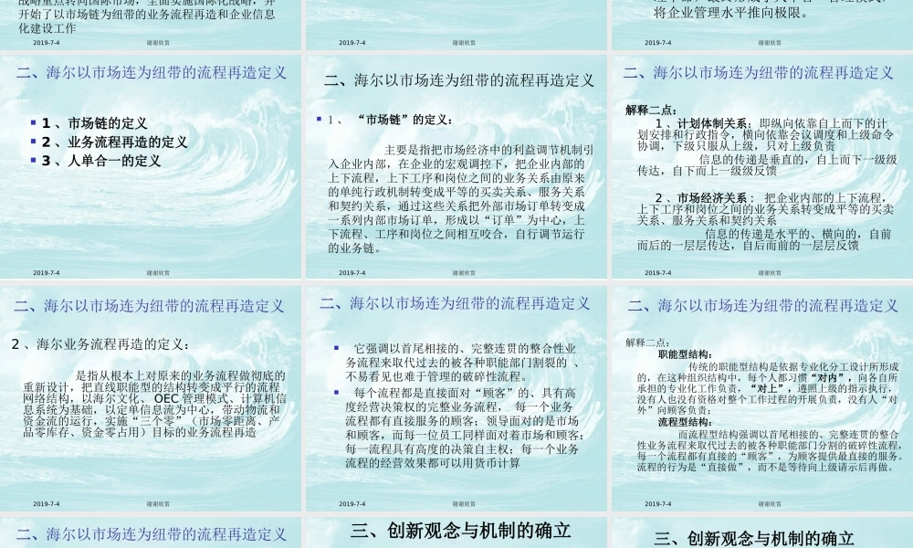 海尔人单合一管理模式.pptx