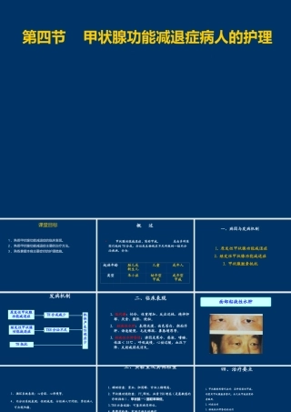 甲减护理常规课件
