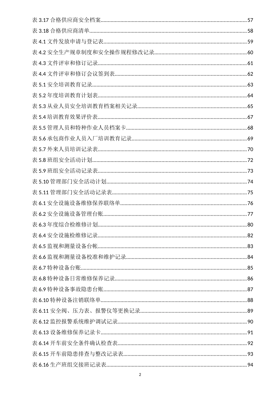 2.安全生产管理台账汇编_第2页