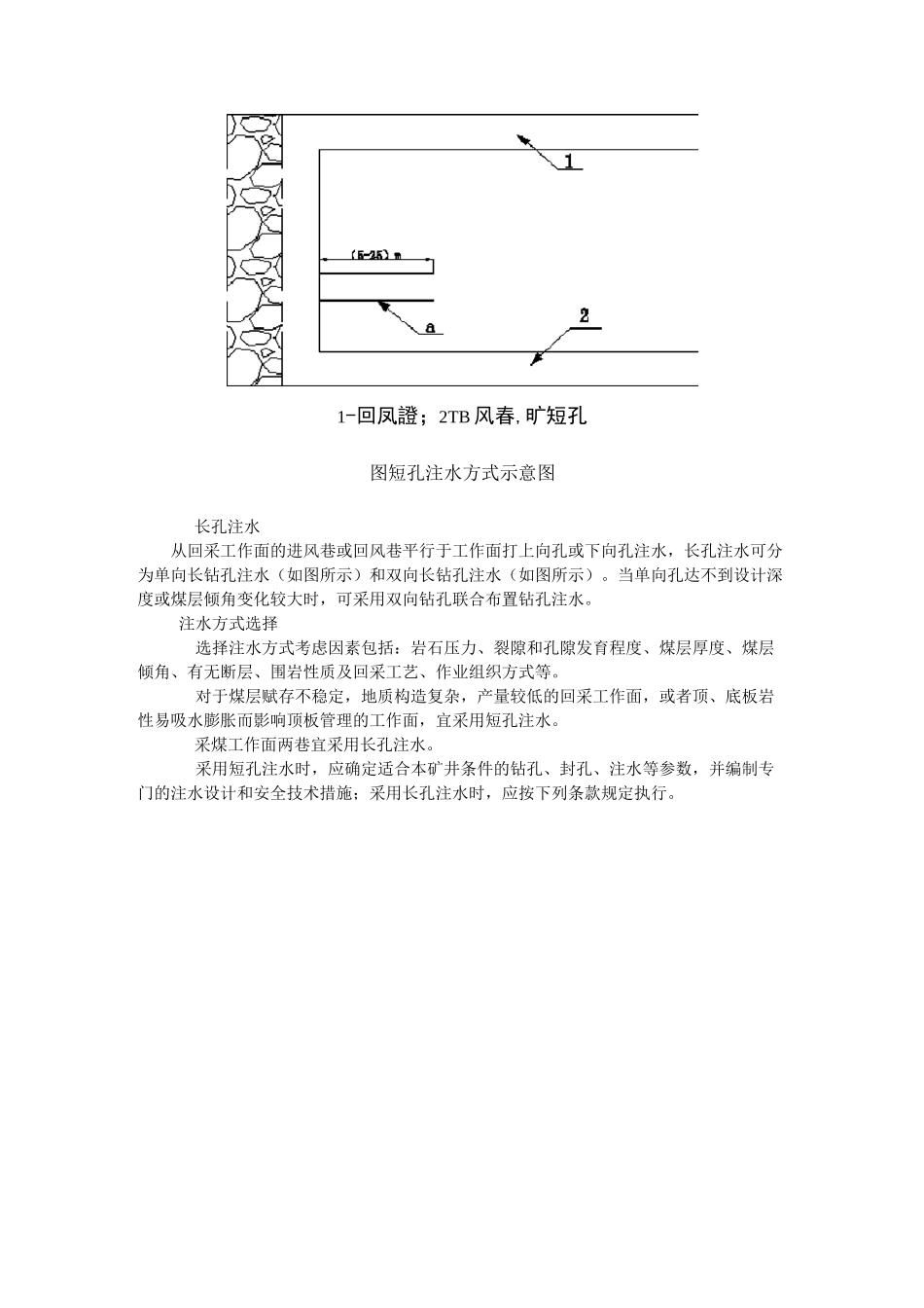 采煤工作面煤层注水技术标准_第2页