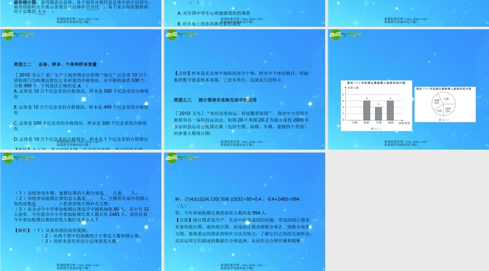 中考数学复习课件本、数据与图表 浙教版 课件