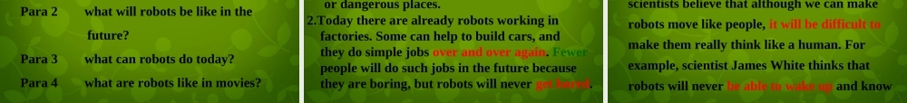 八年级英语上册 Unit 7 Will people have robots Section B课件 (新版)人教新目标版 课件