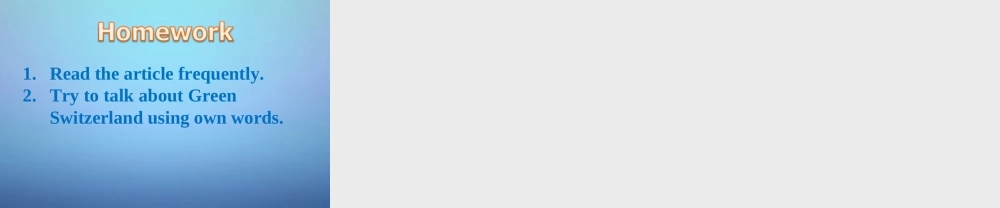 八年级英语下册 Unit 8 A green world Reading课件1 (新版)牛津版 课件