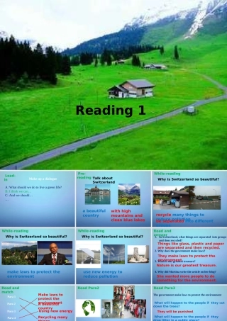 八年级英语下册 Unit 8 A green world Reading课件1 (新版)牛津版 课件
