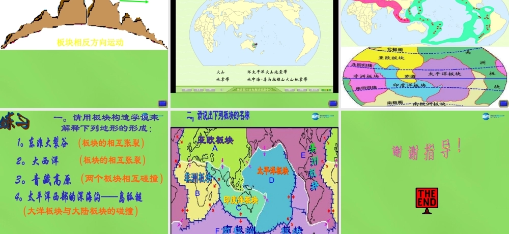 中学七年级地理上册(2.2 海陆变迁)课件 新人教版 课件
