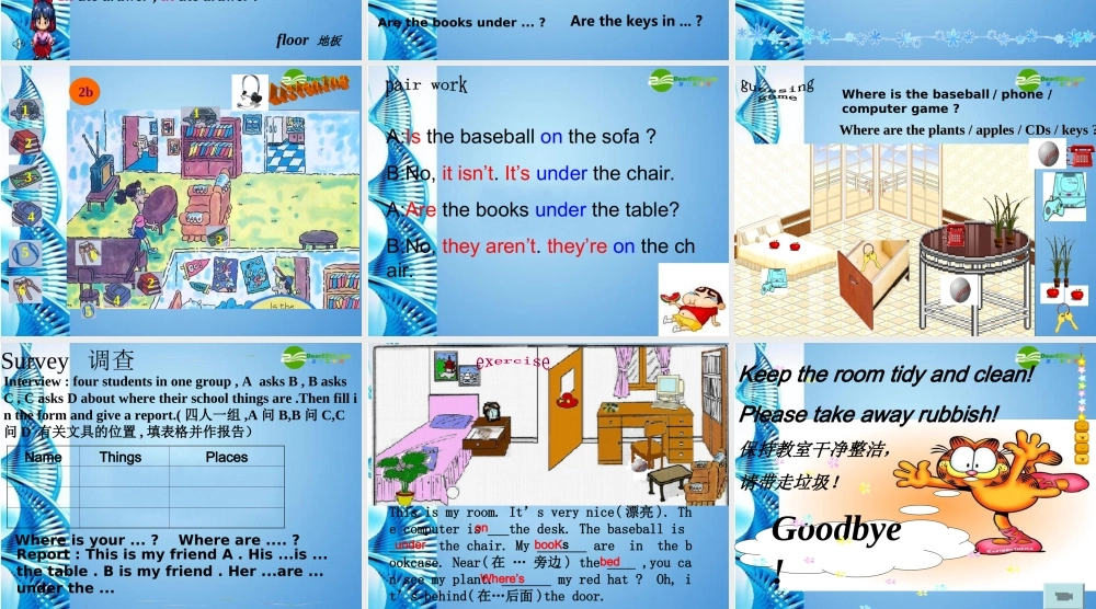 九年级英语 Unit4 Section A2a-2c课件 人教新目标版 课件