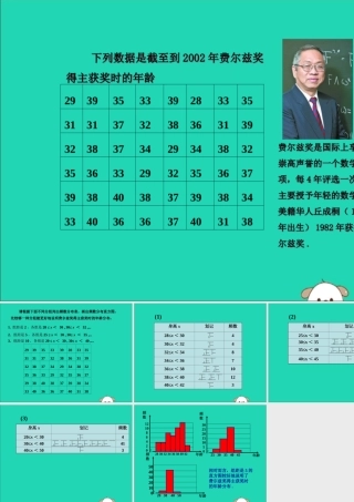 七年级数学下册 第十章 数据的收集、整理与描述 10.2 直方图 频率分布直方图素材 (新版)新人教版 素材