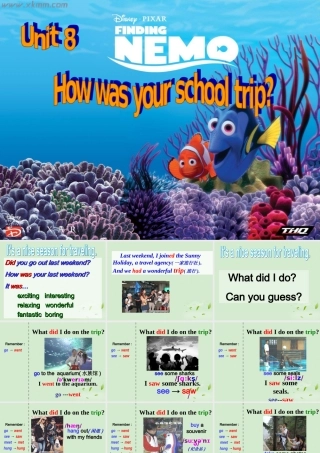 八年级英语 Unit 8 How was your school trip第一课时 人教新目标版 课件