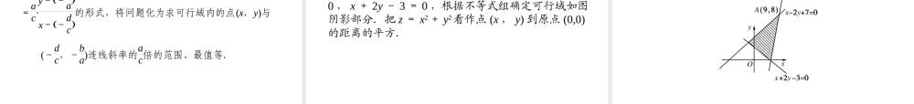 数学 3-5-2简单线性规划精品课件同步导学 新人教B版必修5 课件