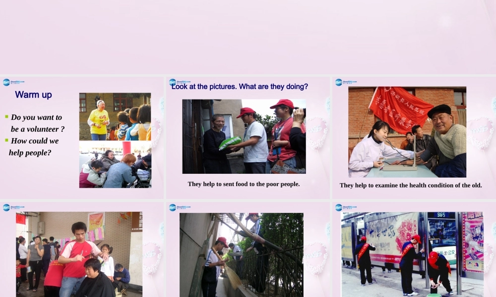 八年级英语下册 Unit 7 I ll help clean up the city parks Section A课件 鲁教版五四制 课件