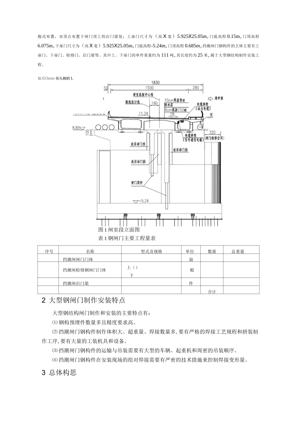 大型钢闸门制作安装技术_第2页