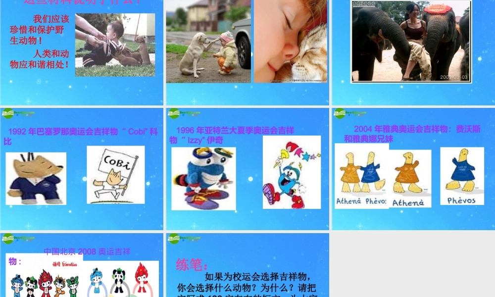 七年级语文下册 (珍奇的稀有动物--针鼹)精品课件 语文版 课件