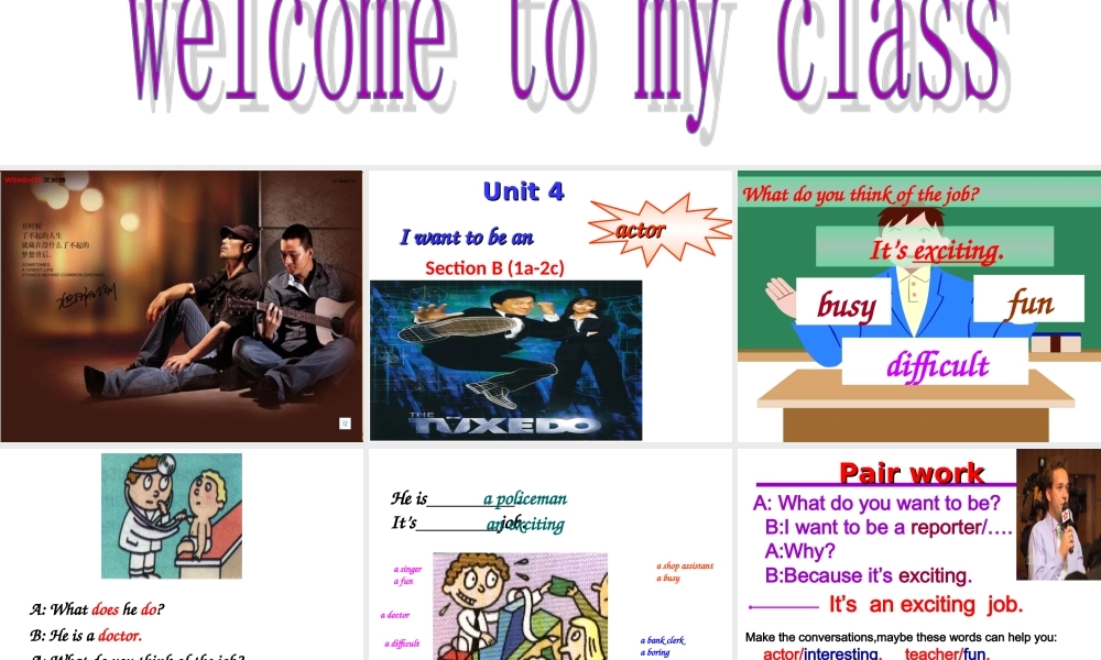 七年级英语 s Unit4 ectionB 1a-2c课件 人教新课标版 课件