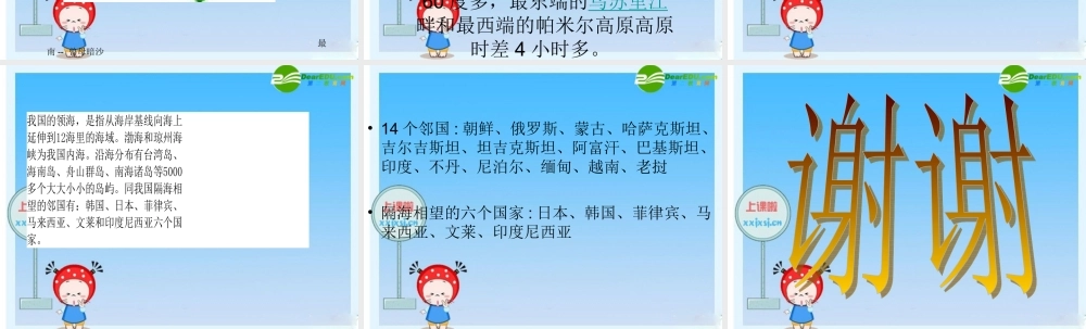 八年级地理上册 我的中国的行政区划(第一课时)课件 湘教版 课件