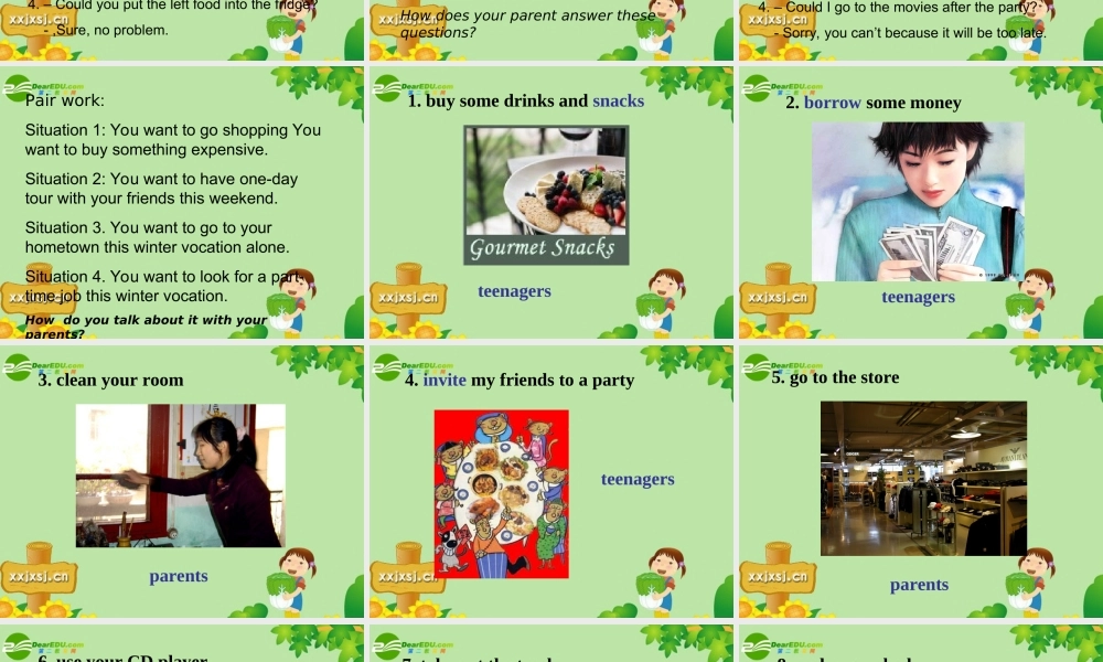 八年级英语上册 Unit11 period 3课件 人教新目标版 课件