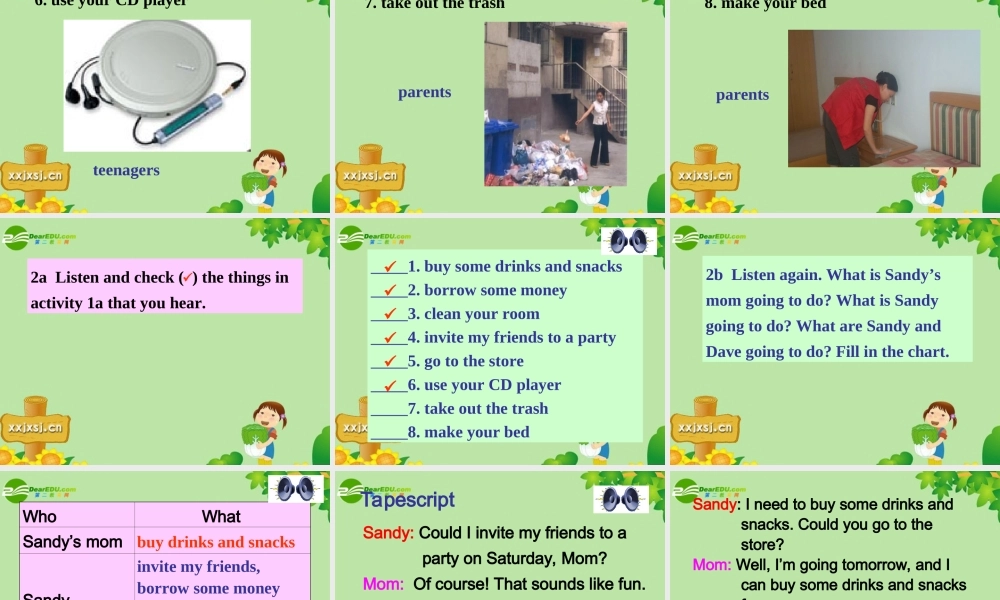 八年级英语上册 Unit11 period 3课件 人教新目标版 课件