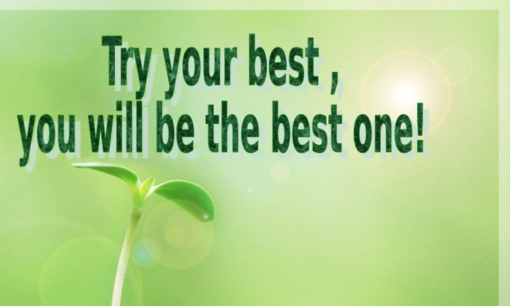 八年级英语下册 Unit3 课件