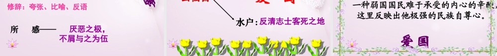八年级语文下册 1(藤野先生)课件3 新人教版 课件