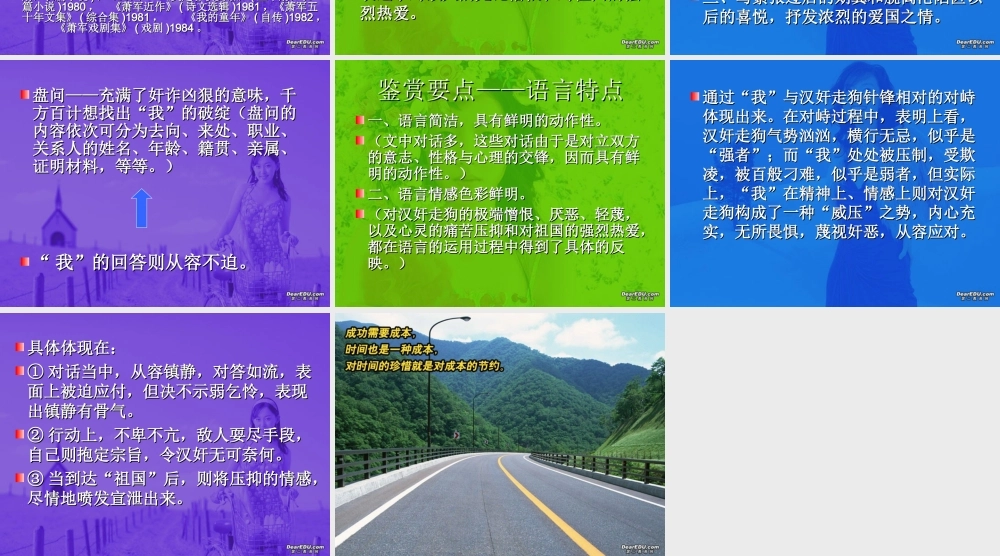 大连丸上 萧军课件