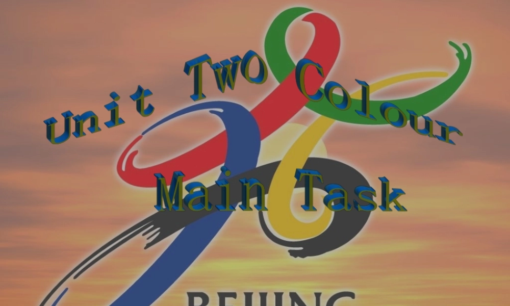 九年级英语上册 Unit 2 Colour-Main task课件