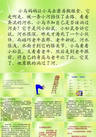 中学七年级政治上册(2.1 正确地认识和评价自己)课件3 苏教版 课件