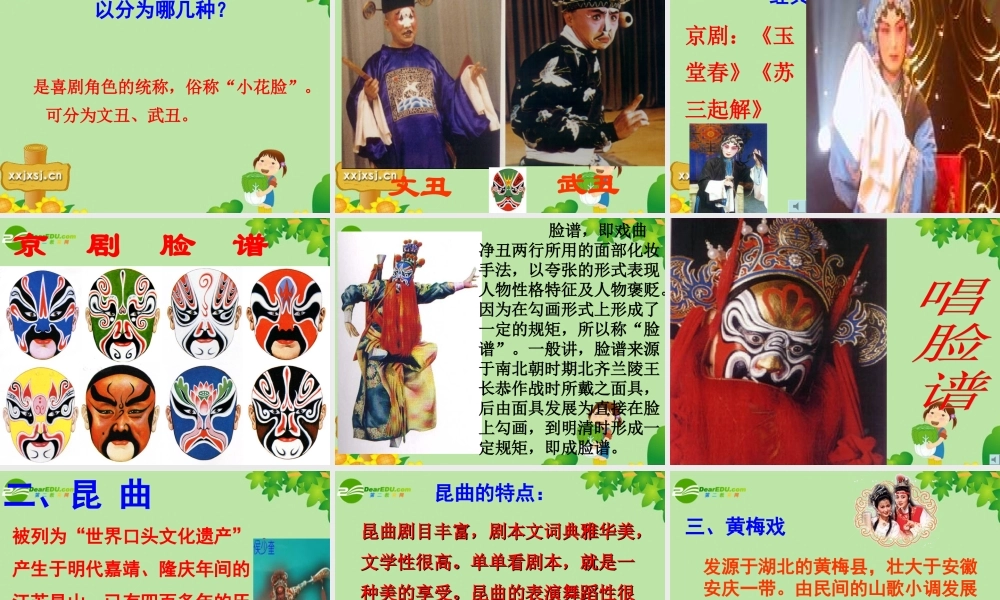 七年级语文下册 第四单元(戏曲大舞台)教学课件 人教新课标版 课件