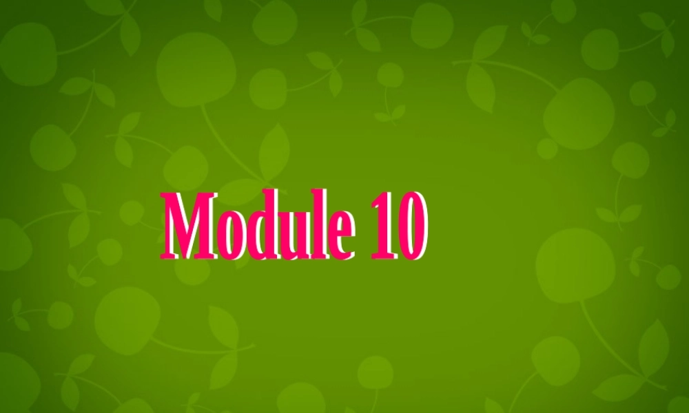 中学七年级英语下册 Module 10 Unit 2 What did you do课件 (新版)外研版 课件