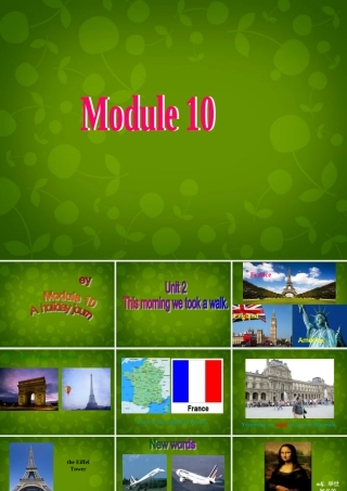 中学七年级英语下册 Module 10 Unit 2 What did you do课件 (新版)外研版 课件