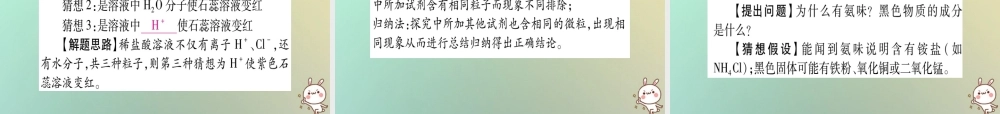 中考化学准点备考复习 第二部分 题型专题突破 专题6 实验探究题课件 新人教版 课件