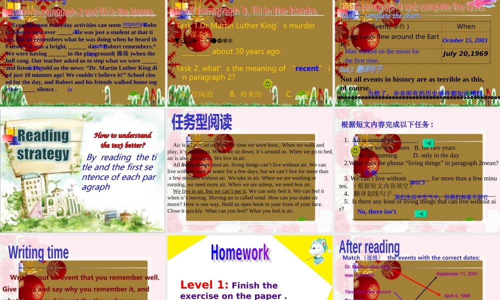 八年级英语下册 unit 3 reading课件 人教新目标版 课件