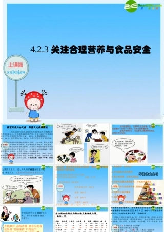 七年级生物上册 关注合理营养与食品安全课件 人教新课标版 课件