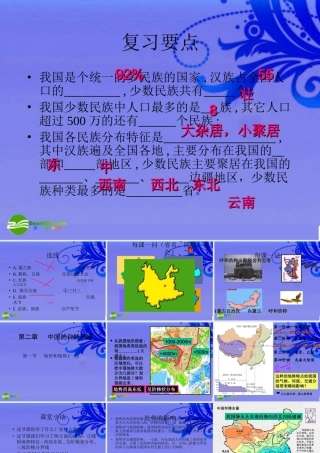 八年级地理上册 第二章第一节 (地势和地形)课件 人教新课标版 课件