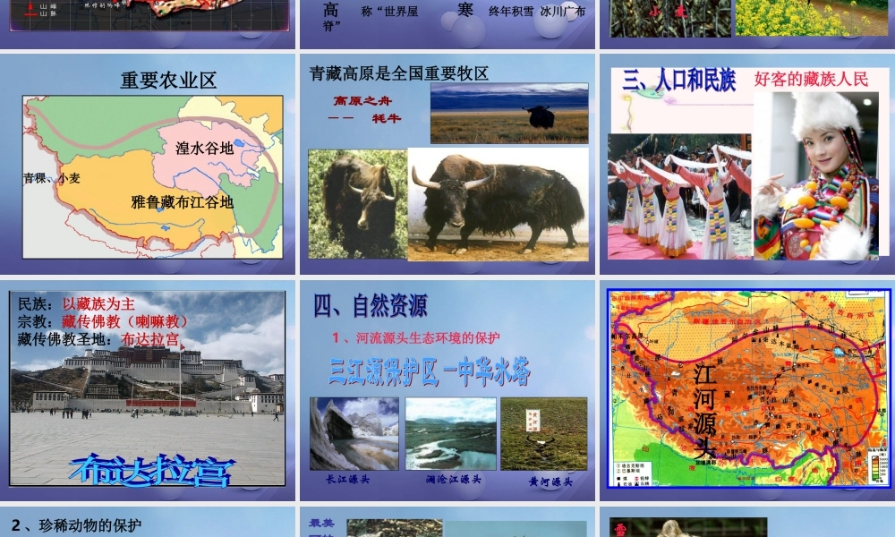 八年级地理下册 第九章 第一节 自然特征与农业课件 (新版)新人教版 课件